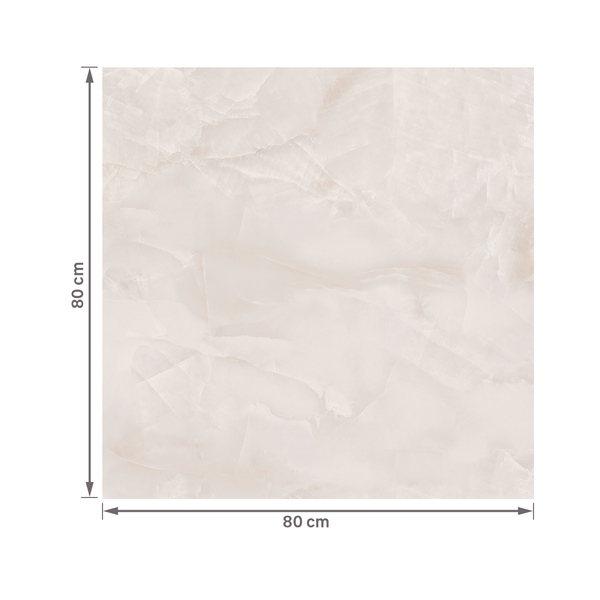 Porcelanato Marmorizado Polido Borda Reta Interno 80x80cm Dream Incesa - Image 2